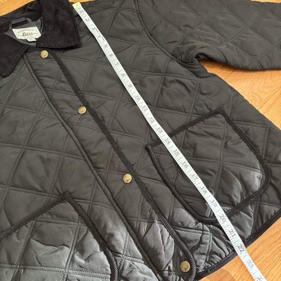 NWT GH Bass & CO Quilted Black Barn Jacket - Picture 10 of 14